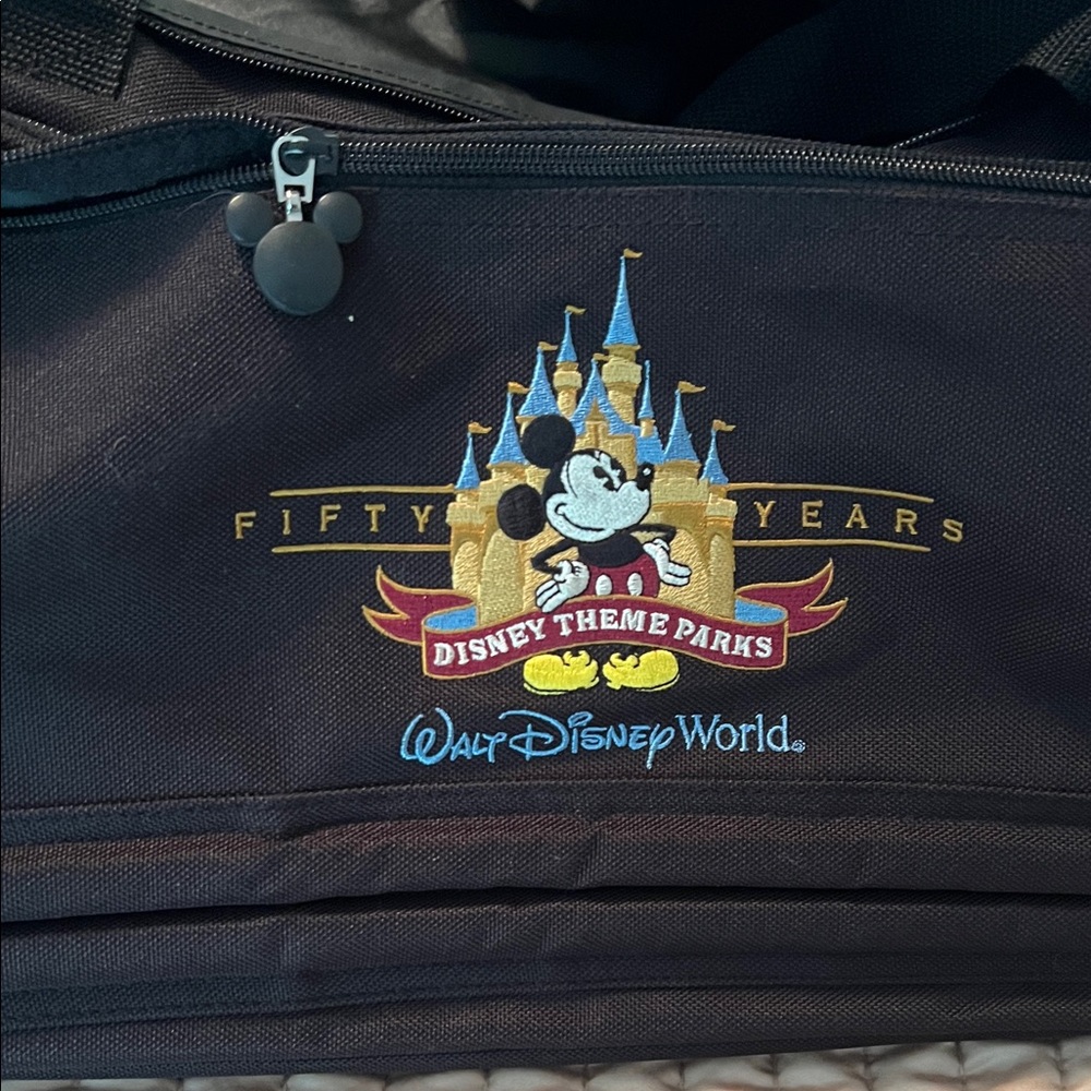 Disney World Black Duffel Bag